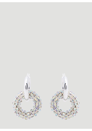 Pearl Octopuss.y Les Créoles Grandes Earrings -  Jewellery Silver One Size