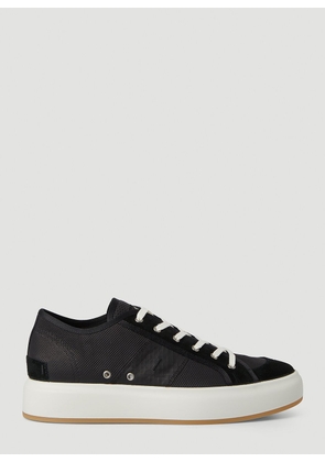 Stone Island Compass Patch Sneakers - Man Sneakers Black Eu - 44