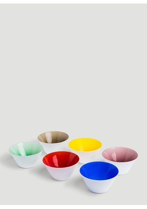 NasonMoretti Set Of Six Lidia Bowls -  Kitchen  Multicolour One Size