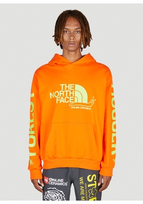 The North Face x Online Ceramics Hooded Sweatshirt - Man Sweatshirts Orange M