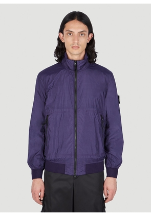 Stone Island Relaxed Compass Patch Jacket - Man Jackets Navy S