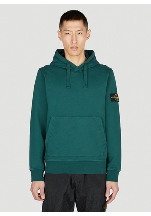 Stone Island Compass Patch Hooded Sweatshirt - Man Sweatshirts Green S