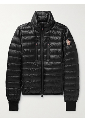 Moncler Grenoble - Hers Slim-Fit Logo-Appliquéd Quilted Shell Down Jacket - Men - Black - 1