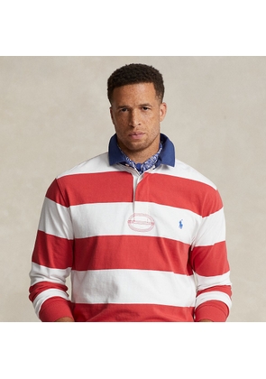 Big & Tall - Striped Jersey Rugby Shirt