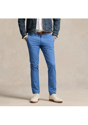 Stretch Slim Fit Washed Chino Trouser