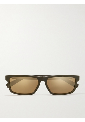 Dior Eyewear - DioRider S2U Rectangle-Frame Acetate Mirrored Sunglasses - Men - Green
