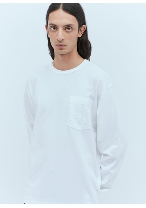 Stone Island Logo Embroidery T-shirt - Man T-shirts White Xl