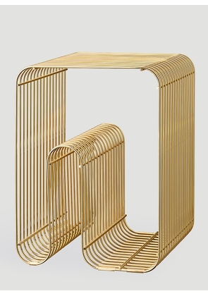 AYTM Curva Stool -  Furniture Gold One Size