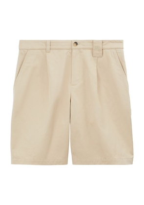 Burberry Embroidered Ekd Cargo Shorts