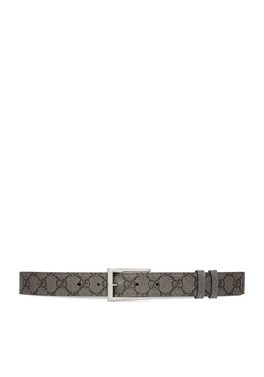 Gucci Reversible Leather Gg Supreme Belt