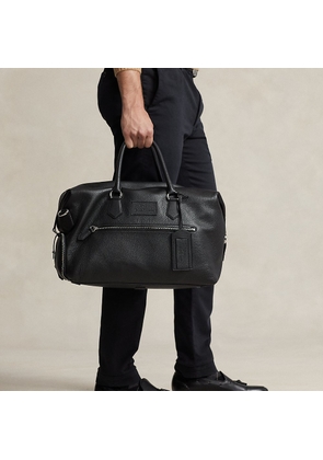 Pebbled Leather Duffel