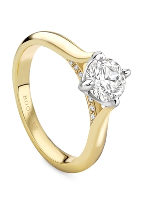 Boodles Yellow Gold And Diamond Brilliance Engagement Ring