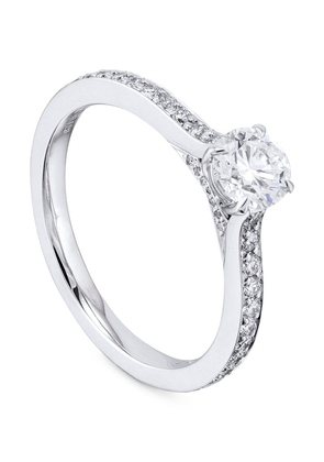 Boodles Platinum And Diamond Harmony Engagement Ring