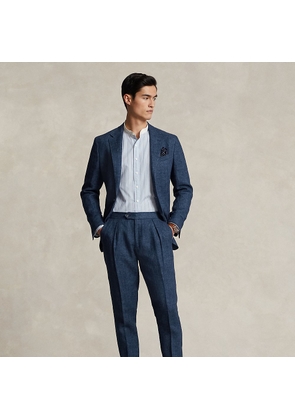 Linen Herringbone Suit Trouser