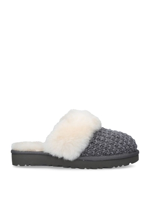 Ugg Shearling Cozy Knit Slippers