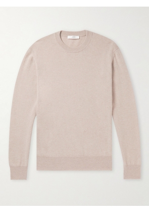 Mr P. - Wool and Cashmere-Blend Sweater - Men - Neutrals - XS