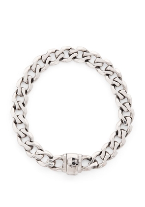 Emanuele Bicocchi Sterling Silver Edge Chain Bracelet