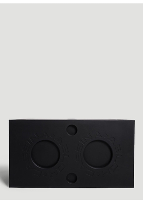 Cassina X Virgil Abloh Matte Double Modular Element -  Decorative Objects Black One Size