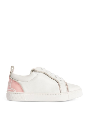 Christian Louboutin Kids Funnyto Leather Sneakers