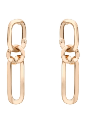 Boodles Rose Gold The Knot Earrings