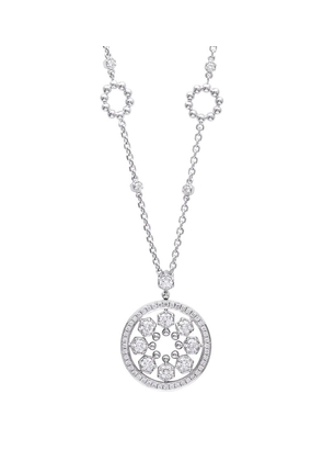 Boodles White Gold And Diamond Circus Classic Pendant Necklace