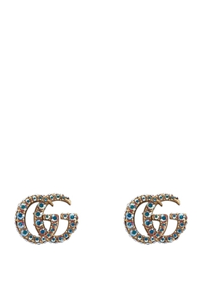 Gucci Embellished Double G Earrings