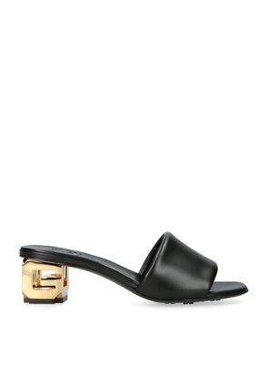 Givenchy Leather G Cube Mules 45