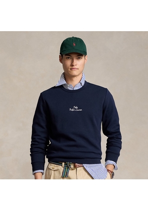 Embroidered-Logo Double-Knit Sweatshirt