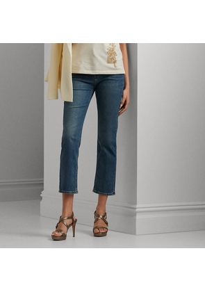 Petite - High-Rise Straight Ankle Jean