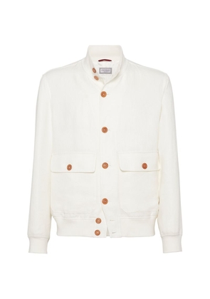 Brunello Cucinelli Linen-Blend Jacket