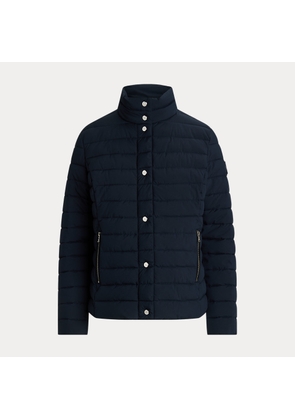 Quilted Funnelneck Puffer Coat