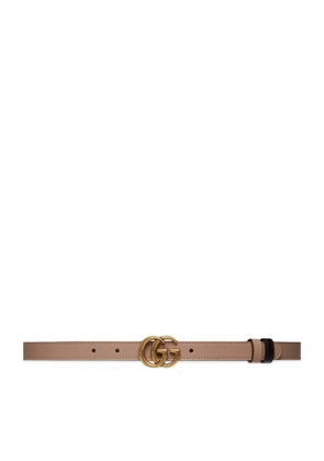 Gucci Gg Marmont Reversible Thin Belt