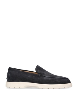 Tod'S Suede Ibridro Loafers