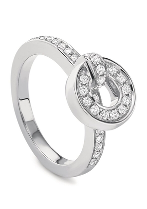 Boodles White Gold And Diamond Roulette Flip Ring