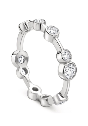 Boodles Platinum And Diamond Full-Hoop Ring