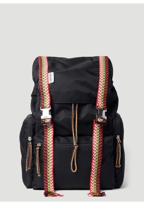 Lanvin Curb Backpack - Man Backpacks Black One Size