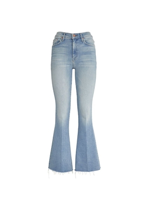 Mother The Weekender Fray Flared Jeans