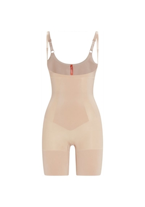 Spanx Oncore Open Bust Mid-Thigh Bodysuit