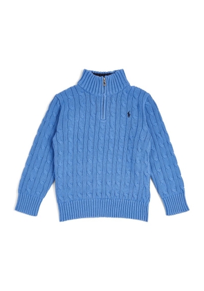 Ralph Lauren Kids Cotton Cable-Knit Sweater (10-14 Years)