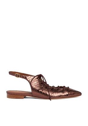 Malone Souliers Leather Alessandra Flats