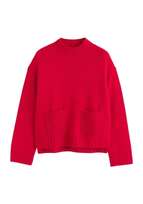 Chinti & Parker Cashmere Double-Pocket Sweater
