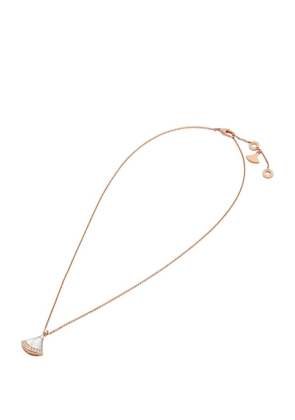Bvlgari Rose Gold, Diamond And Mother-Of-Pearl Divas' Dream Necklace