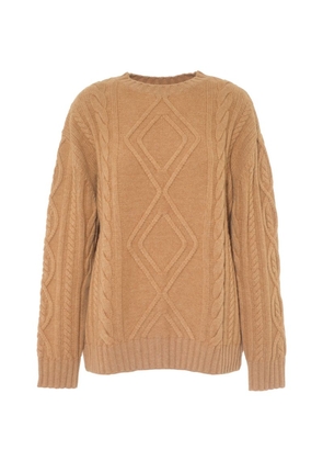 Cashmere In Love Cable-Knit Alaska Sweater