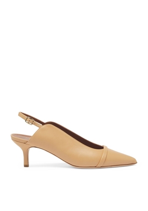 Malone Souliers Leather Marion Slingbacks 45