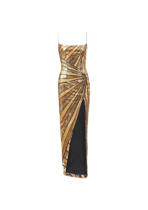 Balmain Sequin-Embellished Maxi Dress