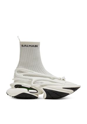 Balmain Unicorn High-Top Sneakers