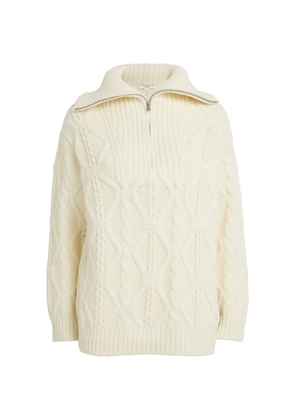 Vince Wool Half-Zip Sweater