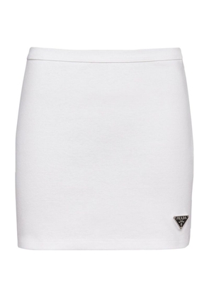 Prada Jersey Mini Skirt