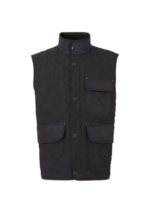 Burberry Diamond-Quilted Gilet