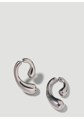 Panconesi P Logo Earring -  Jewellery Silver One Size